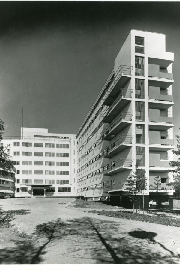 Alvar Aalto: Plicní sanatorium v Paimio, 1929-1933